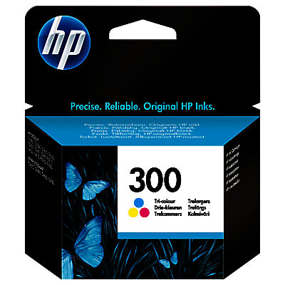 HP 300 Inkjet Cartridge, Colour HP 300 Inkjet Cartridge, Colour